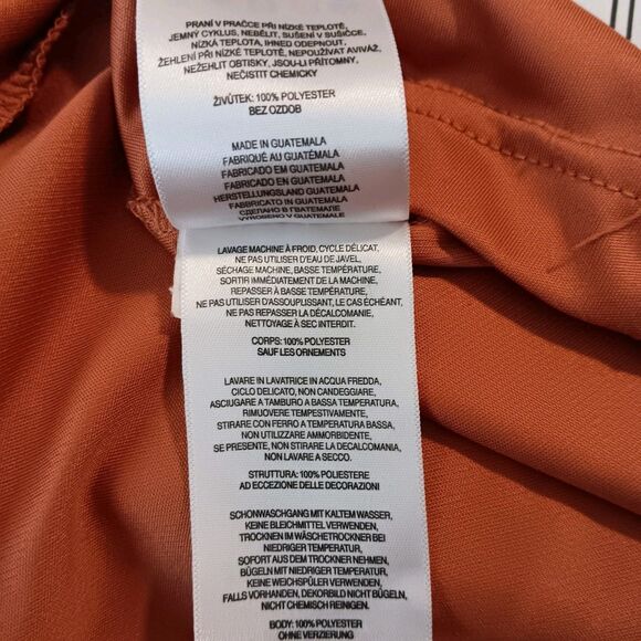 Columbia PFG Long Sleeve Fishing Shirt Rust Orange XLT/TGL Polyester - Picture 11 of 12